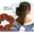 Pack X5 Colita De Pelo Scrunchie Tela Elastizada - comprar online