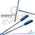 Bolígrafo Trilux 032 M Azul Faber-castell Faber-castell X10u - comprar online
