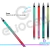 Lapicera Borrable Filgo Se Colores + 20 Repuestos Azules en internet
