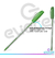 Bolígrafo Trilux 032 M Verde Faber-castell X5 Unidades - comprar online