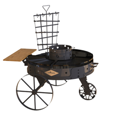 TROMEN FOGÓN DUOMO CON CARRO - comprar online
