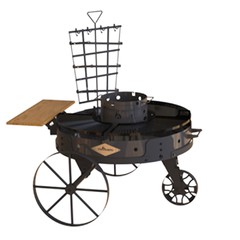 TROMEN FOGÓN DUOMO CON CARRO - comprar online