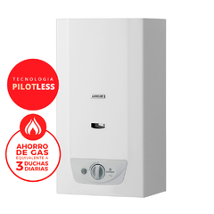 CALEFON LONGVIE CN414SS "Sin Llama Piloto" (Gas) - comprar online