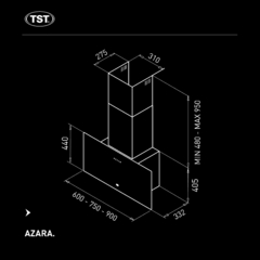 AZARA - ESTILO XXI - Cocinas y Campanas
