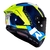 Capacete LS2 FF805 Thunder C Racing 1 Azul/Amarelo (OUTLET) - loja online
