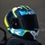 Capacete LS2 FF805 Thunder C Racing 1 Azul/Amarelo (OUTLET) na internet