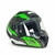 Capacete LS2 Thunder 100% Carbono FF805 C Supra Verde/Branco