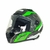 Capacete LS2 Thunder 100% Carbono FF805 C Supra Verde/Branco