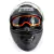 Capacete LS2 FF800 com Viseira Solar Monocolor Preto Fosco