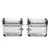 Baú Lateral Aluminio Rally Escovado 33L Braz - loja online