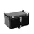 Baú Traseiro Aluminio Preto 55L Braz - comprar online
