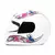 Capacete Protork Liberty Four Girls Branco - comprar online