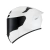 Capacete KYT TT Course Plain White