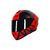 Capacete Axxis Draken Dekers Gloss Vermelho Preto na internet