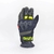 Luva de Couro Alpinestars Halo Forest Preta/Amarela Fluor
