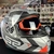 Capacete LS2 FF811 Vector 2 Splintter Titanium/Vermelho Fosco