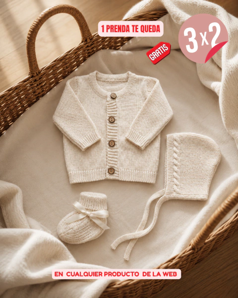 SET SNOW BABY- 3 piezas