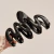 Broche onditas negro 7cm - comprar online