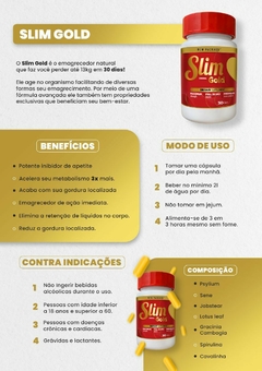 Slim Gold: Suplemento Natural para Completar Sua Rotina Saudável - Slim - Marypresentss