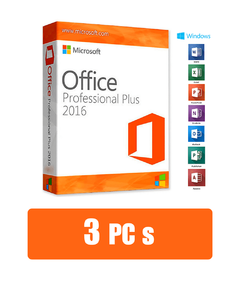 OFFICE 2016 PROFESSIONAL PLUS PARA 3 PC´S | NO EXPIRA