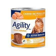 Imagen de Alimento Humedo marca "Agility" para gatos x340gr