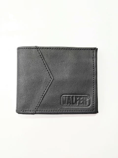 Billetera de cuero marca Valfer - Cuero flor flexible - Valfer