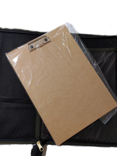 Tablilla de madera porta papeles con carpeta en internet