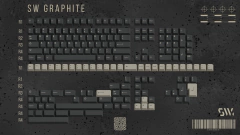 [IN-STOCK] Keycaps SW Graphite