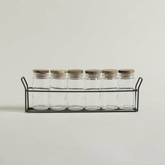 Set de Especieros Vidrio Sahara - Cayetana Home