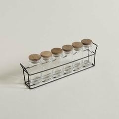 Set de Especieros Vidrio Sahara - tienda online