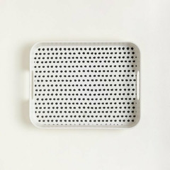 Bandeja Fibra Bambu Spots - Cayetana Home