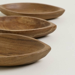 Set Copetineros Acacia Hojas - tienda online