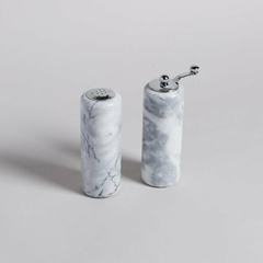 Set Salero & Molinillo Mármol - Cayetana Home