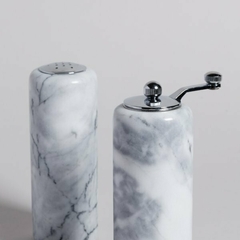 Set Salero & Molinillo Mármol - tienda online