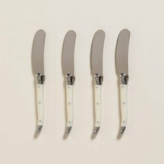 Set x4 Untadores Berlin Blanco - Cayetana Home