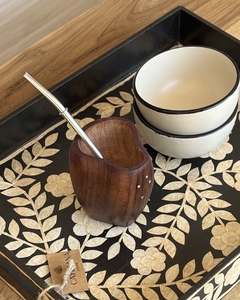 Mate Tallado Madera Liso en internet