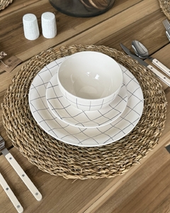 Plato de Sitio Seagrass Set x6 - comprar online