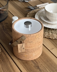 Hielera Corcho Natural Chica - comprar online
