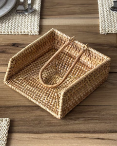 Servilletero Ratan - comprar online