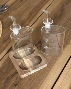 Set de Aceitera & Vinagrera Rectangulares Maitai - comprar online