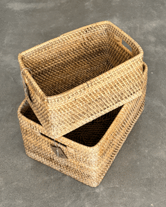 Canasto Ratan Cherry Grande - comprar online