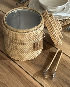 Hielera Con Pinza Ratan - Cayetana Home