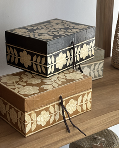 Caja de Té Alheli Marron - comprar online