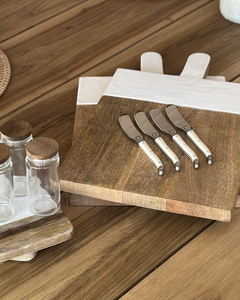 Tabla Rectangular Madera Esmaltada Suri en internet
