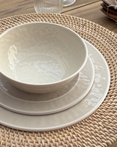 Plato Postre Melamina Giza Set x6