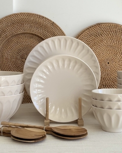 Plato Playo Cream Set x6 - comprar online