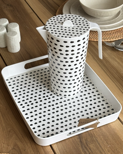 Bandeja Fibra Bambu Spots - comprar online
