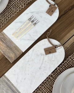 Tabla Mármol & Madera Cúpula - comprar online