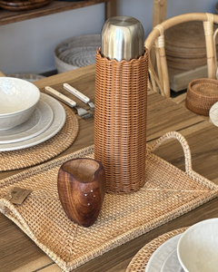 Termo Ratan Marron - comprar online