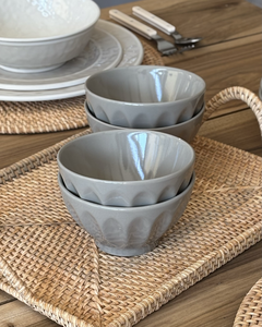 Bowl Grey Set x6 - comprar online